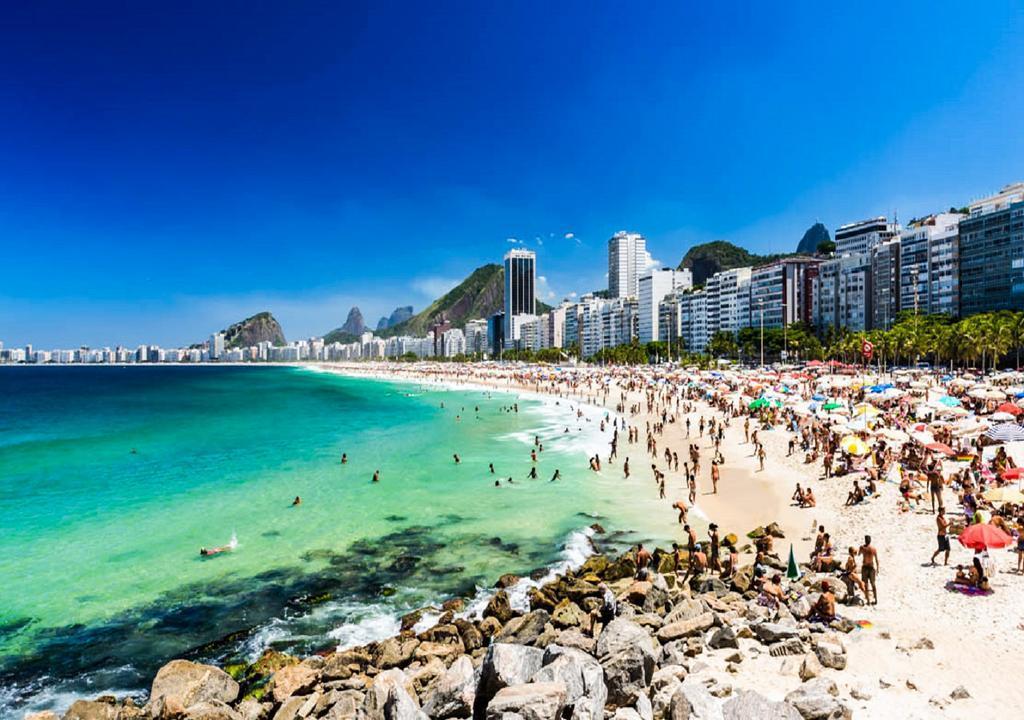 Copacabana Flat-2 Rooms-Space & View 里约热内卢 外观 照片